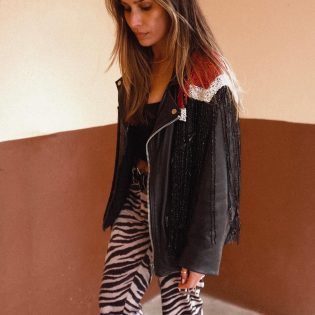 The Bowie Esque Beaded Cape
