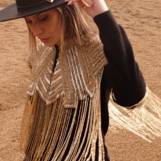 The Gold Armoured Cape