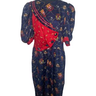 Abbi Taylor Wide Leg Vintage Jumpsuit