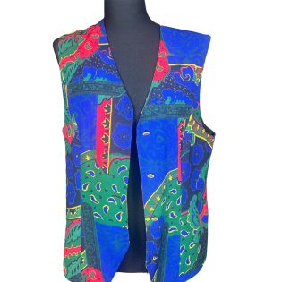 Klein Petit Paris Vintage 90s Waistcoat