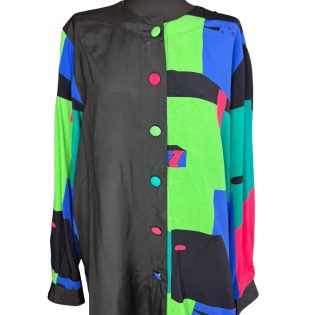 Lindex Colour Block Vintage Shirt
