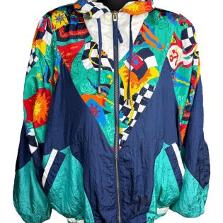Re Sport 1990s Vintage Jazzy Jacket