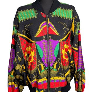 1990s Baroque Vintage Bomber Jacket