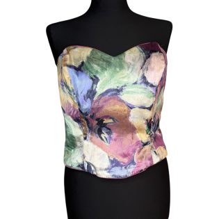 Reversible 1990s Corset Top