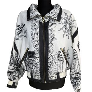 Point XYZ Baroque Wearable Art Vintage Jacket