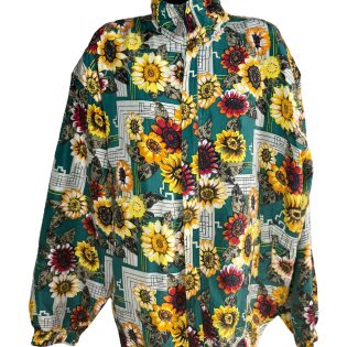 Silk Floral Vintage Jacket