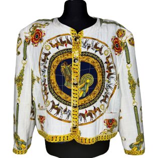 Madeline 1990s Silk Vintage Jacket