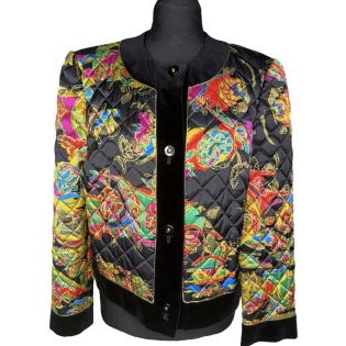 Yarell Abstract Quilted Vintage Jacket