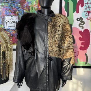 Dual Pelt Batwing Vintage Jacket