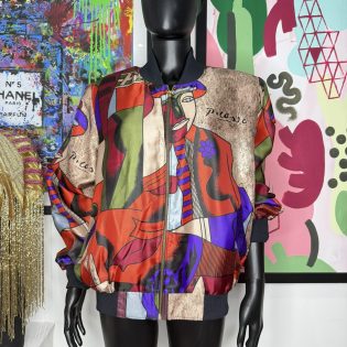 Thai Silk 1990s Picasso Jacket