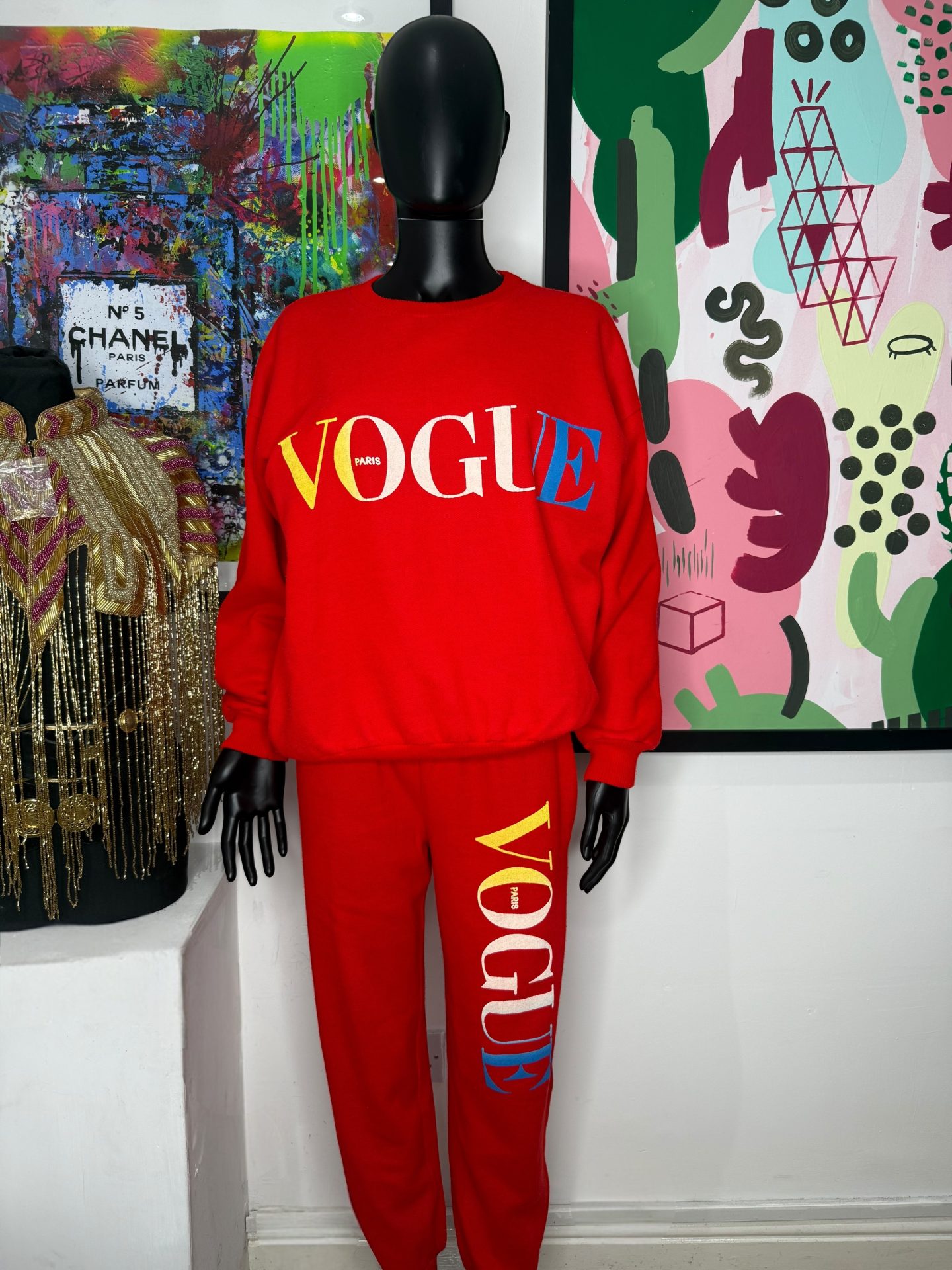 Vogue Paris Vintage Two Piece Tracksuit - Image 2