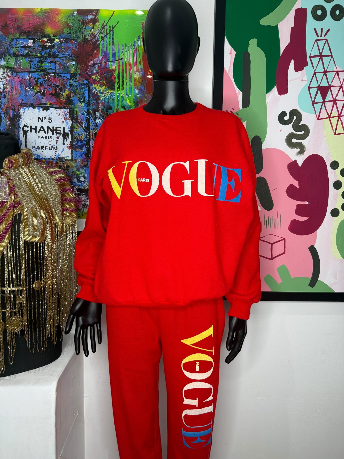 Vogue Paris Vintage Two Piece Tracksuit
