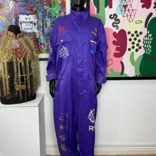Vintage 1990s Graphic Utility Boiler Suit
