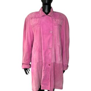 Pink Suede Vintage Jacket
