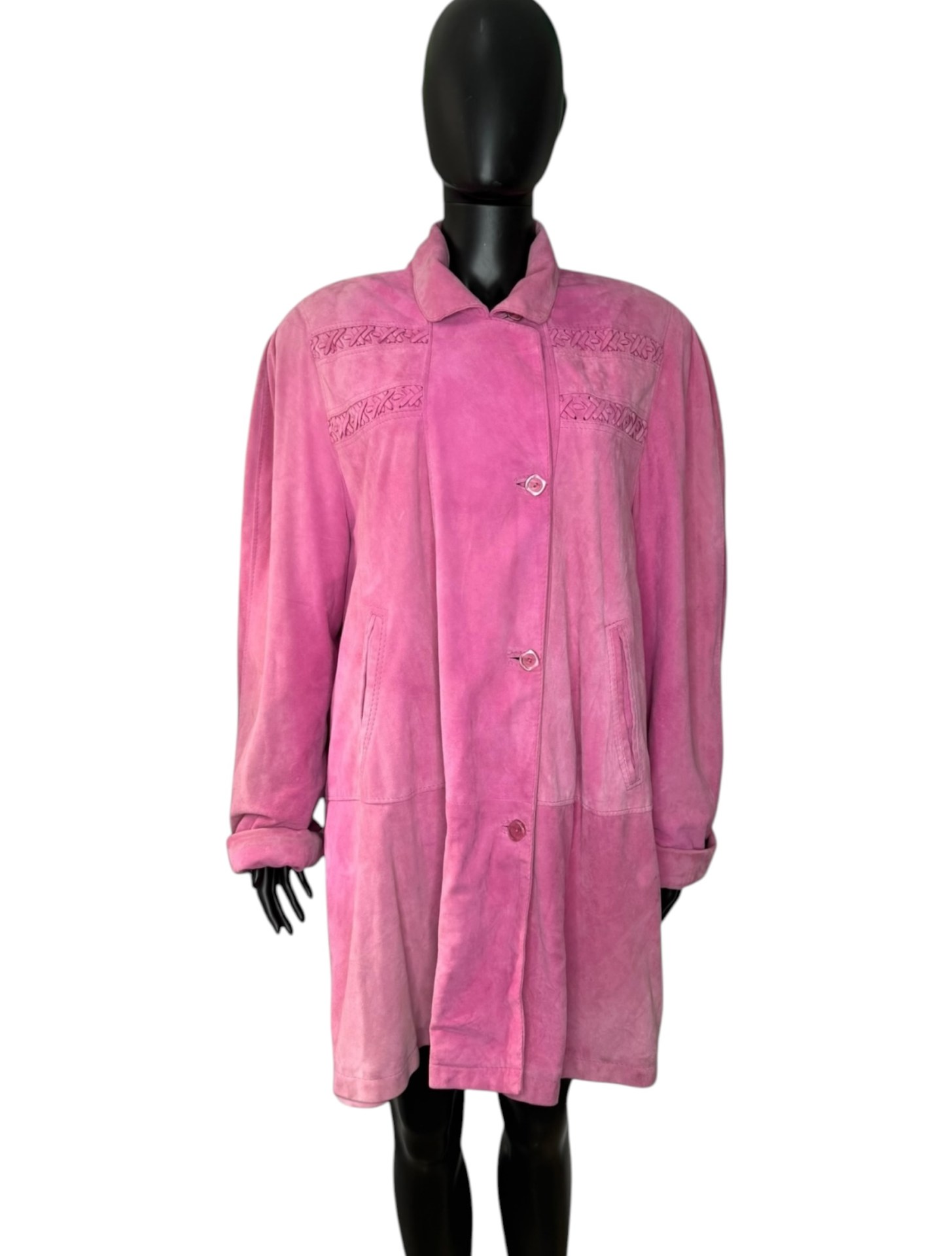 Pink Suede Vintage Jacket